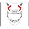 HJC ventilace CS-15 Horní white