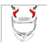 HJC ventilace F70 Horní Feron MC1SF