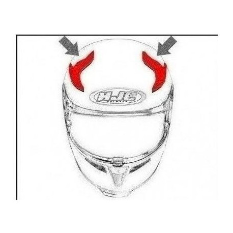 HJC ventilace F70 Horní Feron MC4HSF