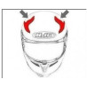 HJC ventilace F70 Horní metal black