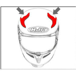HJC ventilace FG-ST Horní Ghost Rider