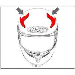 HJC ventilace FG-ST Horní Void MC1SF