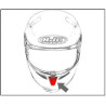 HJC ventilace FG-ST Ústní pearl white clear