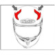 HJC ventilace RPHA 11 CARBON Horní Bleer MC5