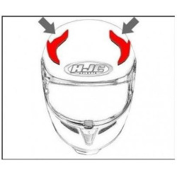 HJC ventilace RPHA 11 Horní Darter MC4