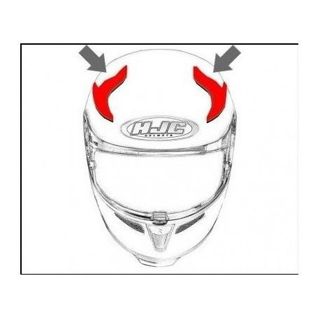 HJC ventilace RPHA 11 Horní Darter MC4