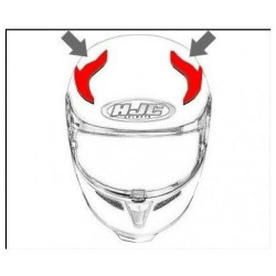 HJC ventilace RPHA 11 Horní Darter MC8
