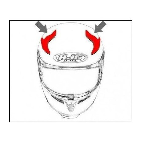 HJC ventilace RPHA 11 Horní Darter MC8