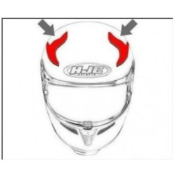 HJC ventilace RPHA 11 Horní Epik Trip MC5SF