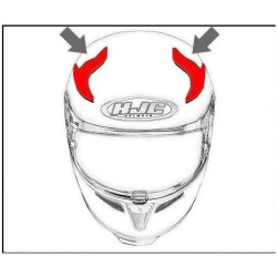HJC ventilace RPHA 11 Horní Jarban MC4HSF