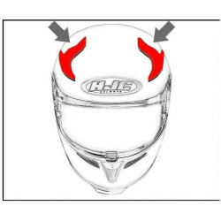 HJC ventilace RPHA 11 Horní Misano MC2