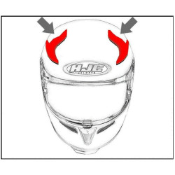 HJC ventilace RPHA 11 Horní Naxos MC4
