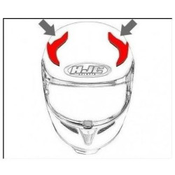 HJC ventilace RPHA 11 Horní Skyrym MC3