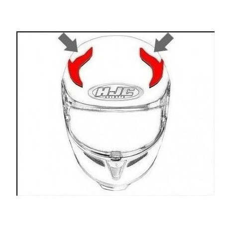 HJC ventilace RPHA 11 Horní Skyrym MC5SF