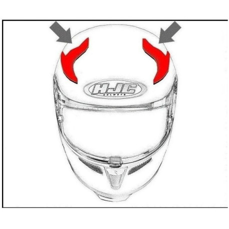 HJC ventilace RPHA 11 Horní Stobon MC21