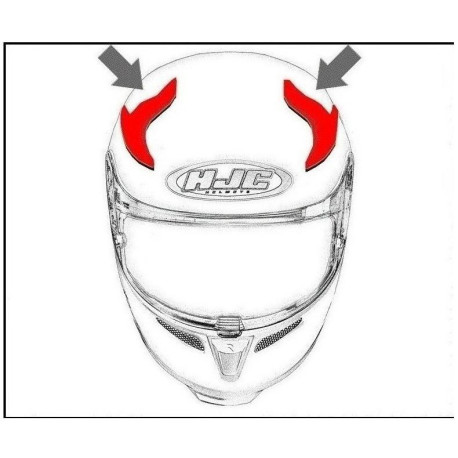 HJC ventilace RPHA 11 Horní Stobon MC4H