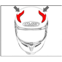 HJC ventilace RPHA 11 Horní Superman MC21