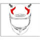 HJC ventilace RPHA 90S CARBON Horní black