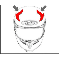 HJC ventilace RPHA 90S Horní Bekavo MC3H