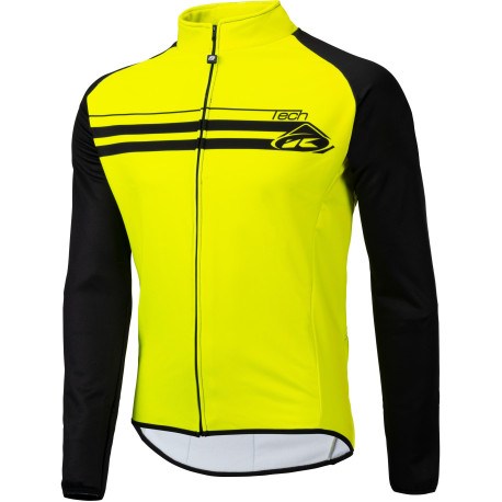 KENNY cyklo bunda TECH 21 Winter dětská neon yellow