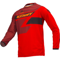 KENNY dres TRACK 19 full red
