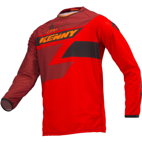 KENNY dres TRACK 19 full red