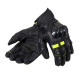 Moto rukavice Ozone RS600 Short černé / žluté