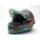 Moto přilba Axxis Cobra černá / zelená
