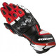 Moto rukavice SPIDI Carbo 3 černé / bílé / červené
