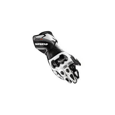 Moto rukavice SPIDI Carbo 3 černé / bílé