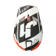Moto přilba JUST1 J22 ADRENALINE carbon oranžová