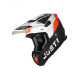 Moto přilba JUST1 J22 ADRENALINE carbon oranžová