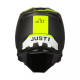 Moto přilba JUST1 J22 ADRENALINE carbon fluo žlutá