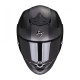 Moto přilba SCORPION EXO-R1 EVO CARBON AIR MG matná černo/tmavě stříbrná
