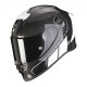 Moto přilba SCORPION EXO-R1 EVO CARBON AIR CORPUS II černo/bílá