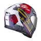 Moto přilba SCORPION EXO-R1 EVO AIR VICTORY červeno/modro/žlutá