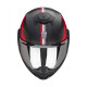 Moto přilba SCORPION EXO-TECH EVO CARBON GENUS matná černo/červená