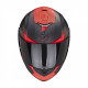 Moto přilba SCORPION EXO-1400 EVO CARBON AIR KENDAL matná černo/červená