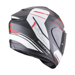 Moto přilba SCORPION EXO-1400 EVO AIR VITTORIA matná černo/bílá