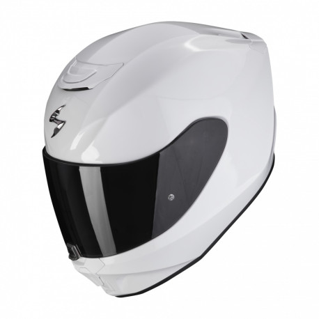 Moto přilba SCORPION EXO-391 SOLID bílá