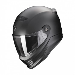 Moto přilba SCORPION COVERT FX SOLID matná perleťově černá