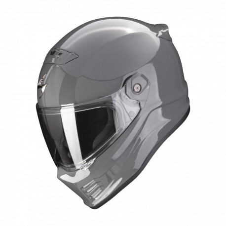 Moto přilba SCORPION COVERT FX SOLID cementově šedá