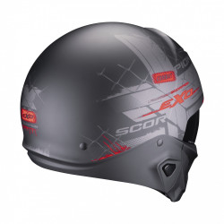 Moto přilba SCORPION EXO-COMBAT II XENON matná černo/červená