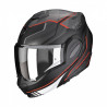 Moto přilba SCORPION EXO-TECH EVO ANIMO matná černo/červená