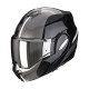 Moto přilba SCORPION EXO-TECH EVO FORZA černo/stříbrná