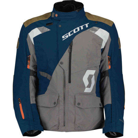 Moto bunda SCOTT Dualraid Dryo modrá / šedá