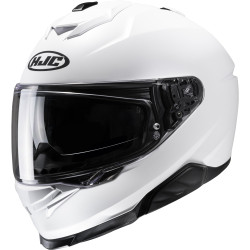 HJC přilba i71 Solid semi flat pearl white