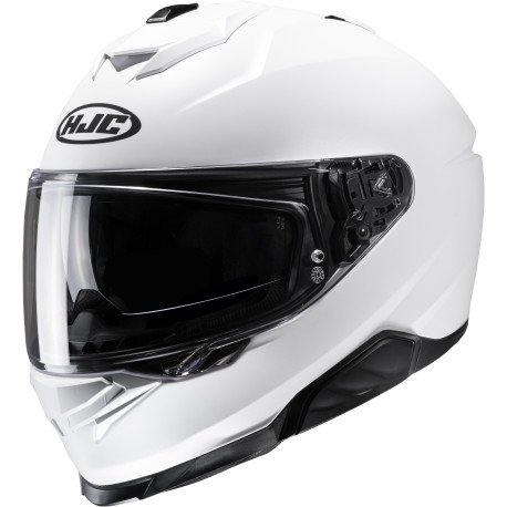 HJC přilba i71 Solid semi flat pearl white