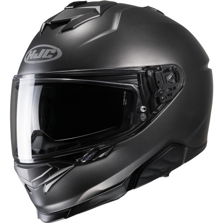 HJC přilba i71 Solid semi flat titanium