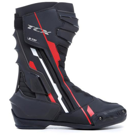 Moto boty TCX S-TR1 černo/červeno/bílé